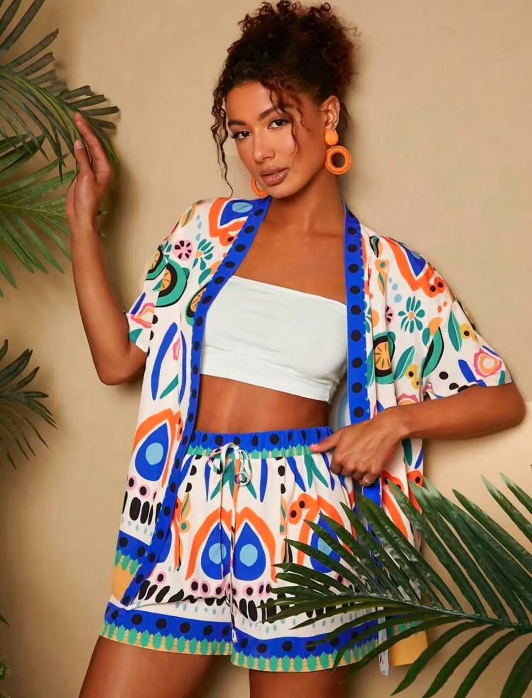 Selena Print Summer Set