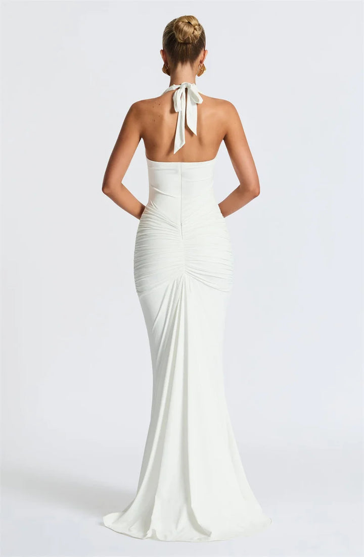 Selesta Deep Drape Gown