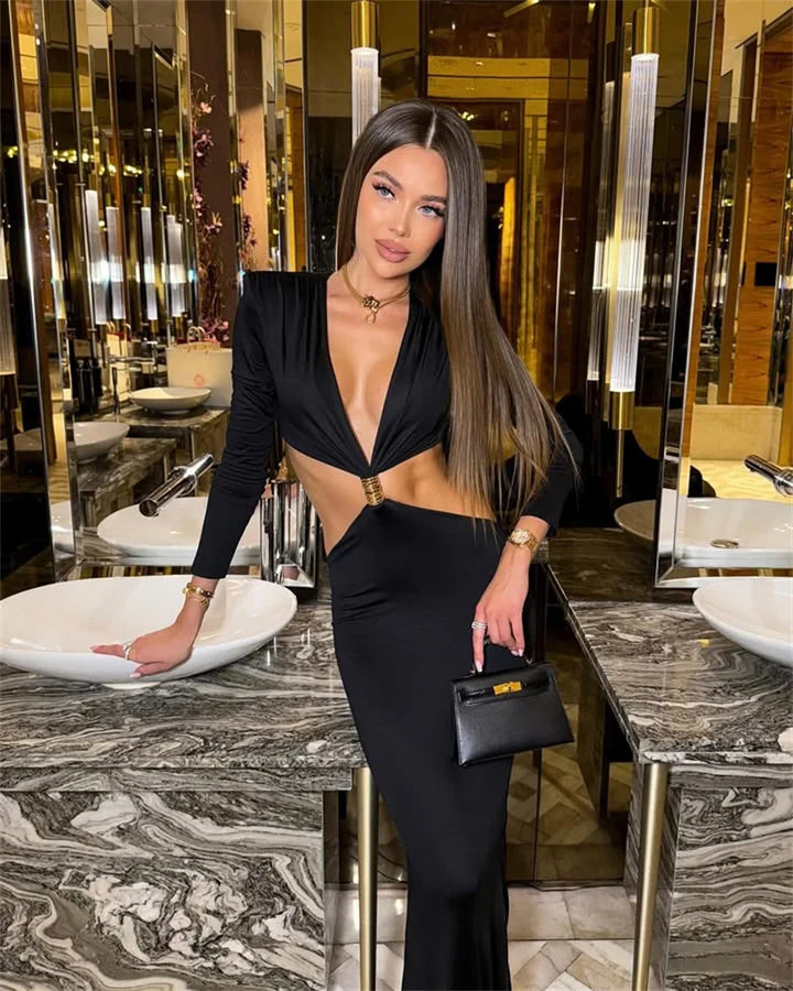 Serena Cutout Maxi Gown