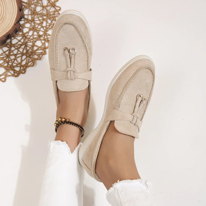MIRA SOFT COTTON LOAFERS