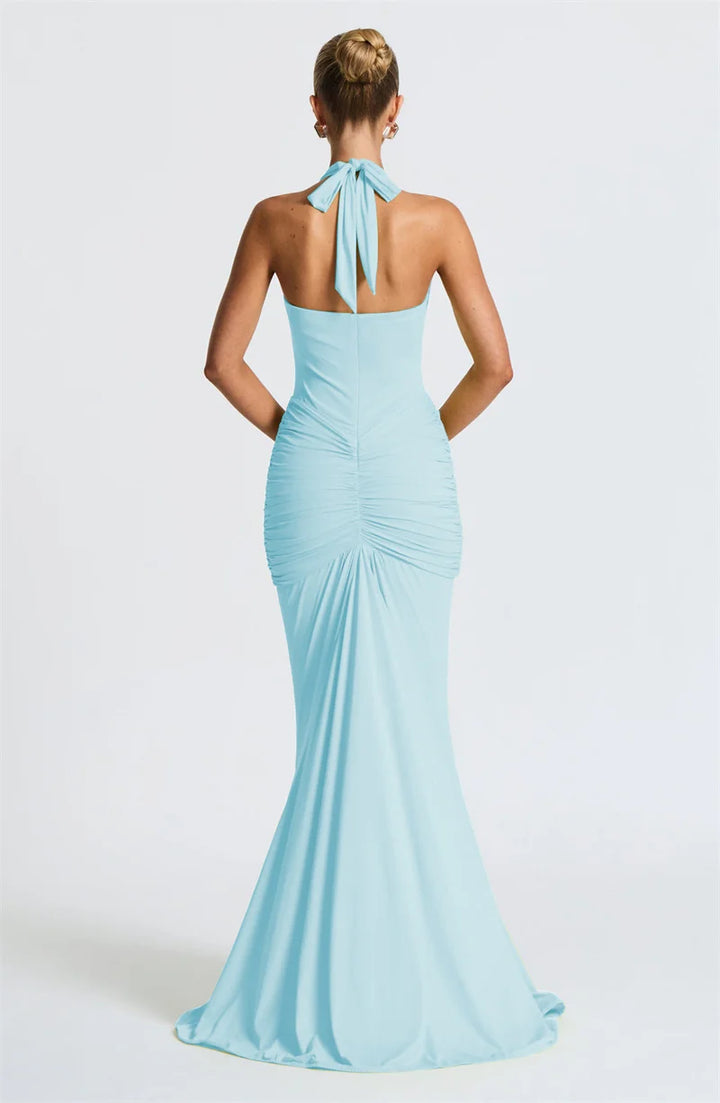 Selesta Deep Drape Gown