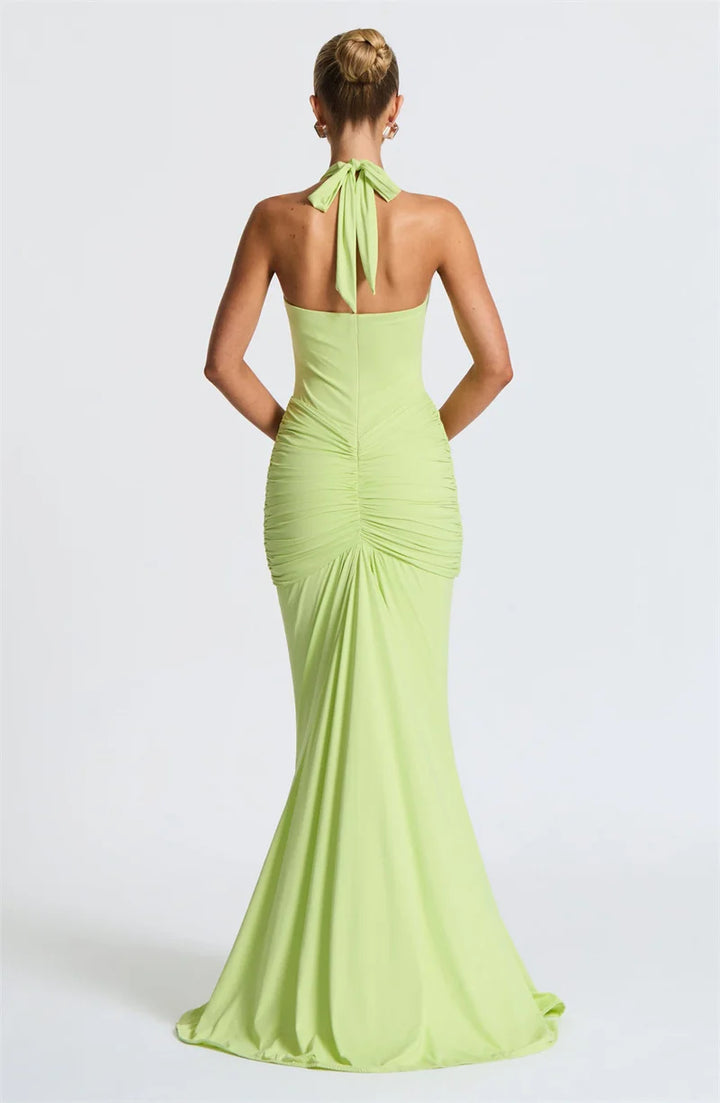 Selesta Deep Drape Gown