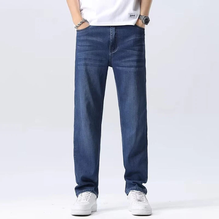Relaxed straight-fit Jean
