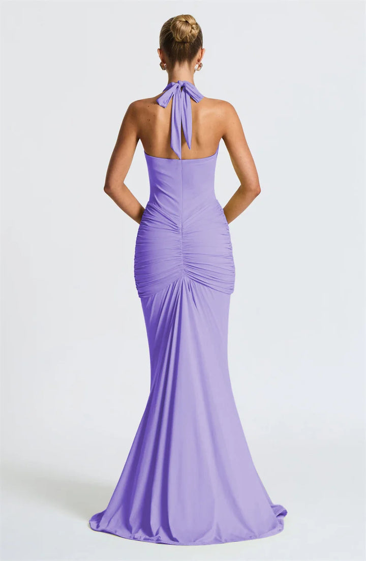 Selesta Deep Drape Gown