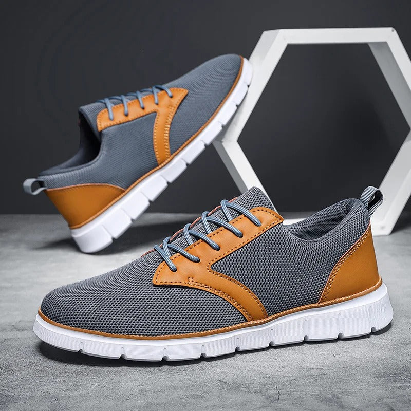 Cloud Stride Mesh Lace-up Sneakers