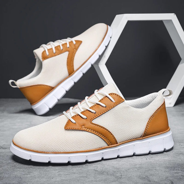 Cloud Stride Mesh Lace-up Sneakers
