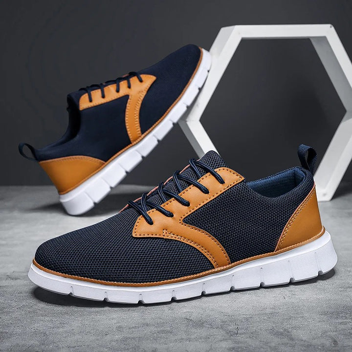 Cloud Stride Mesh Lace-up Sneakers